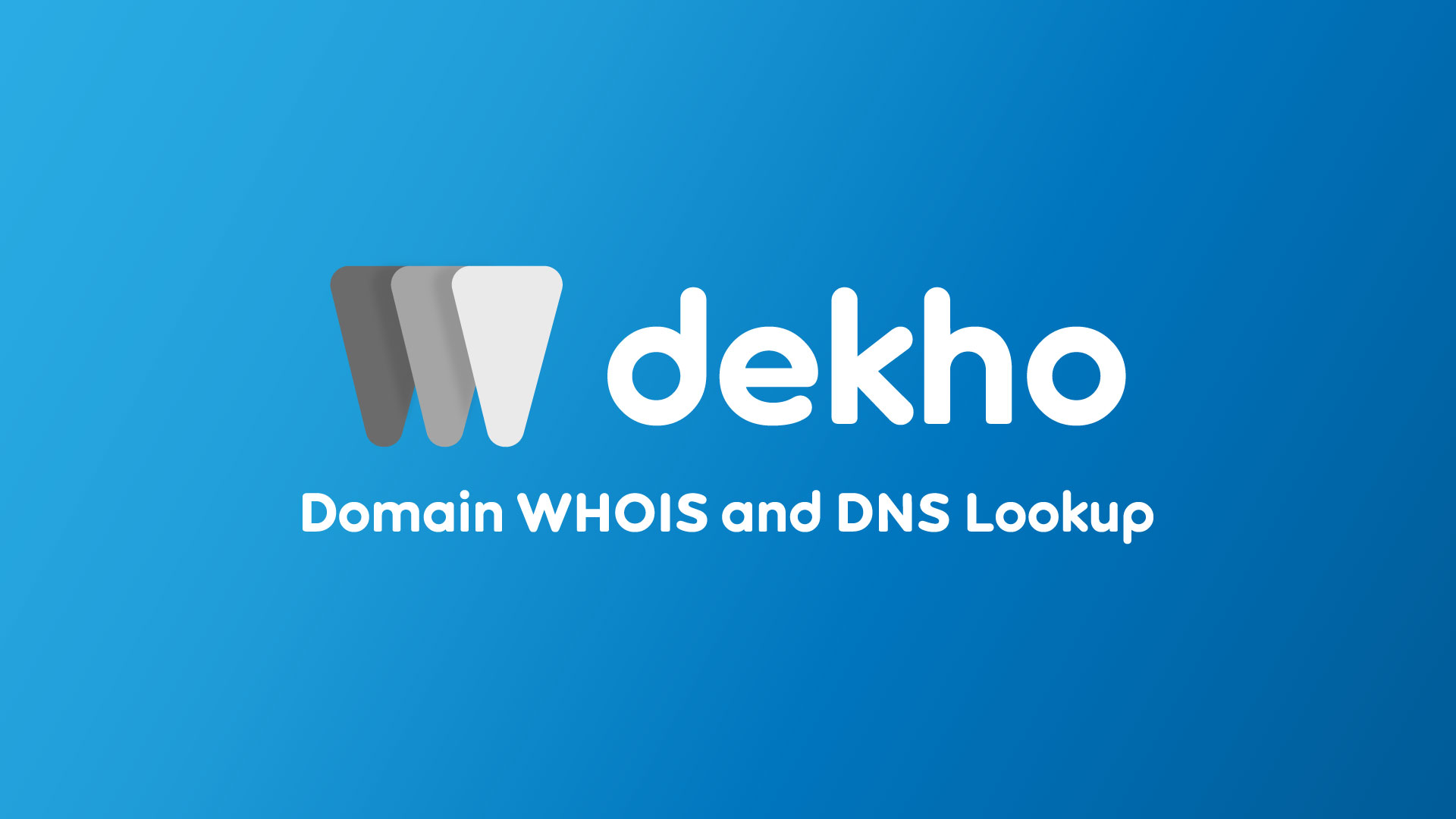 WHOIS Lookup - Check Domain Owner Information | Domain Checker